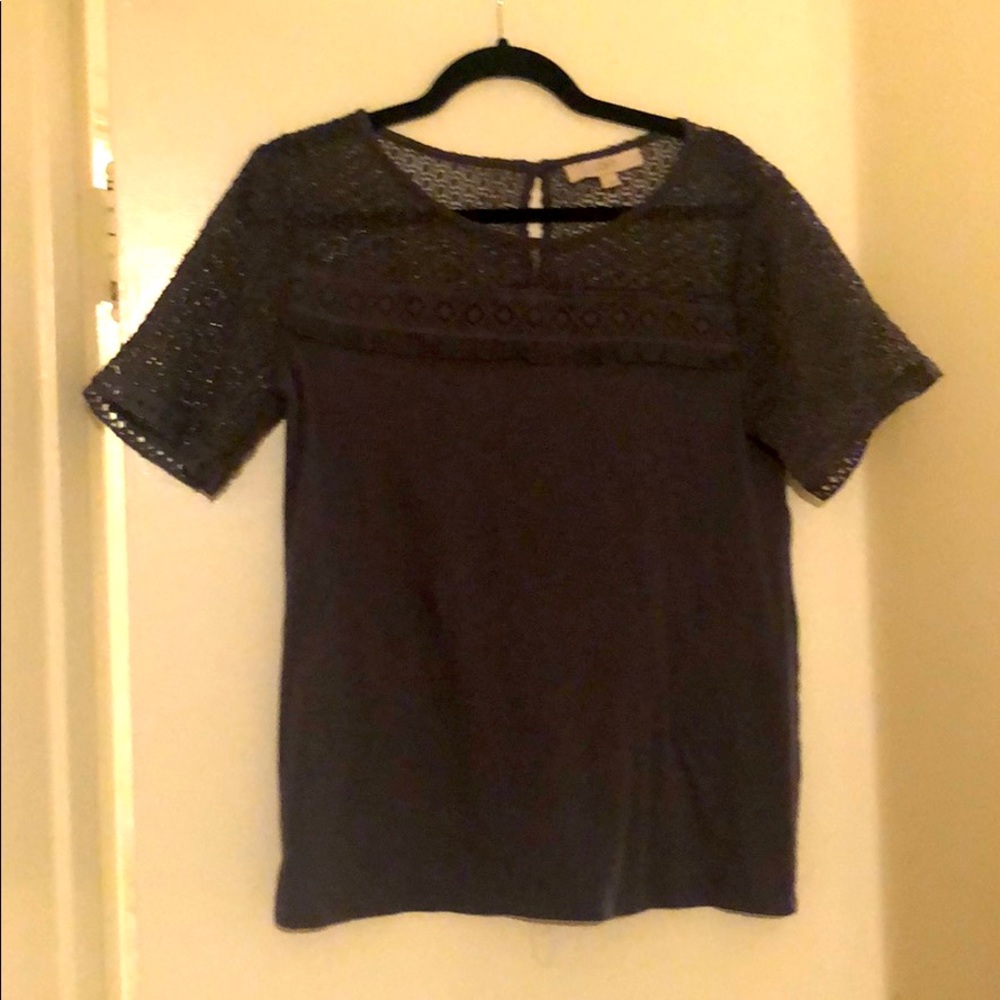LOFT Knit / Cotton Blouse
